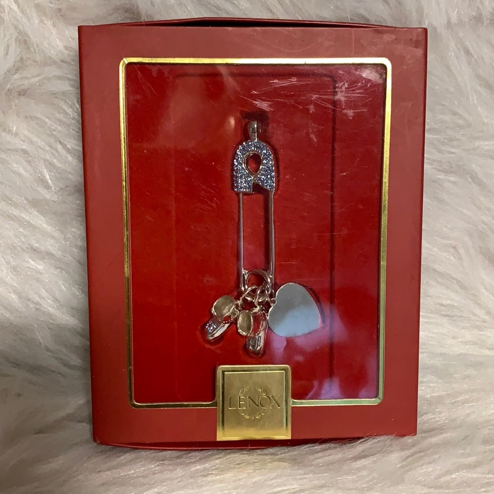 SOLD  Lenox Baby Boy Christmas Ornament